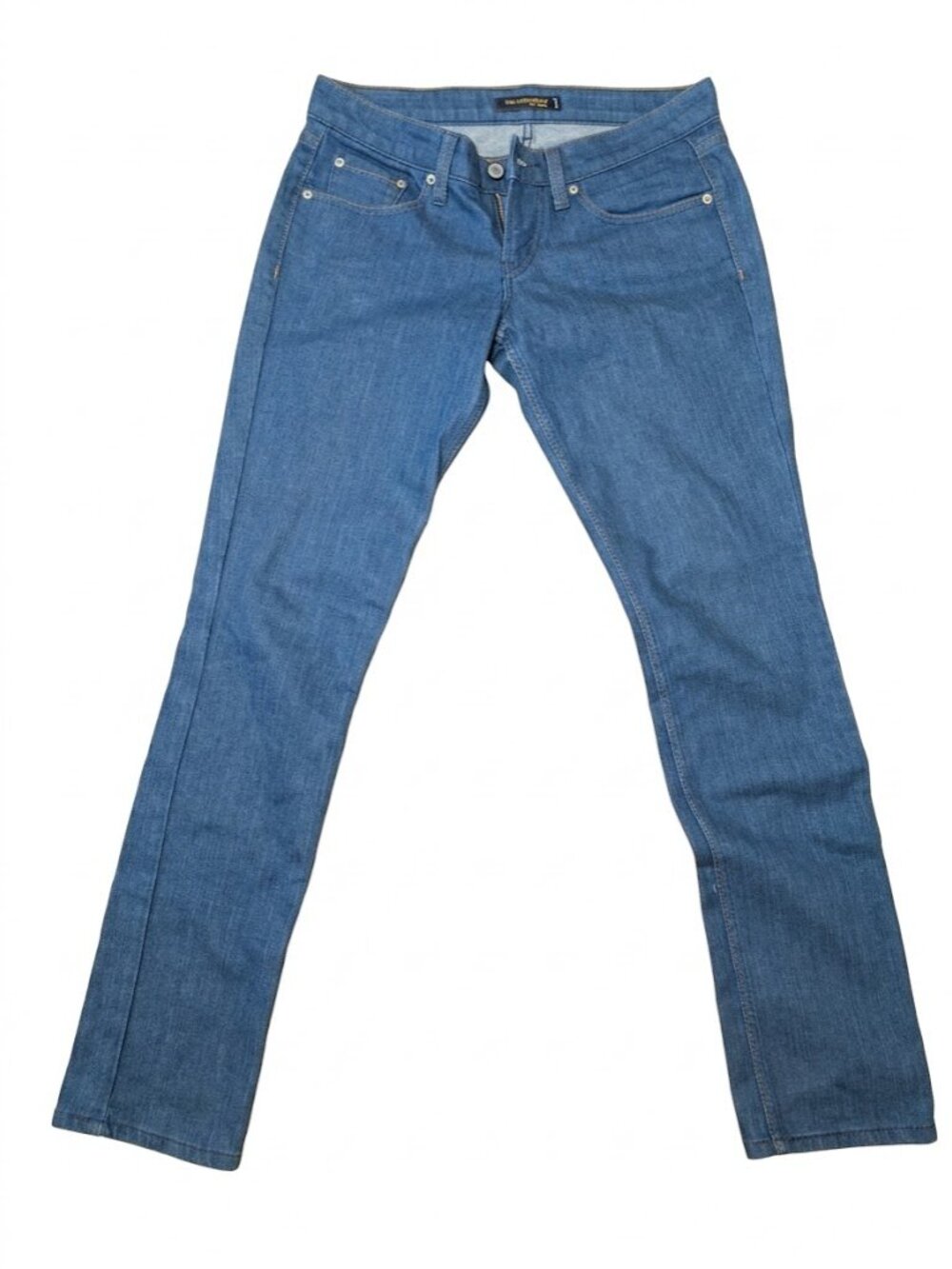 Vintage Levi's Too Superlow 524 Y2K Low Rise Jeans Blue Straight Leg 7M